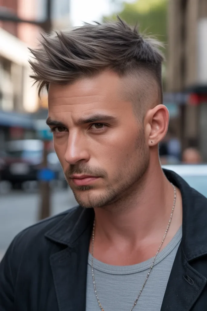 Spiky Top with Short Sides