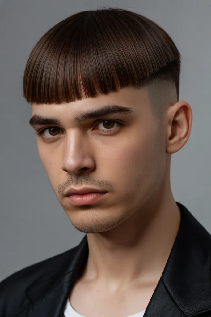 Straight Fringe with Subtle Fade