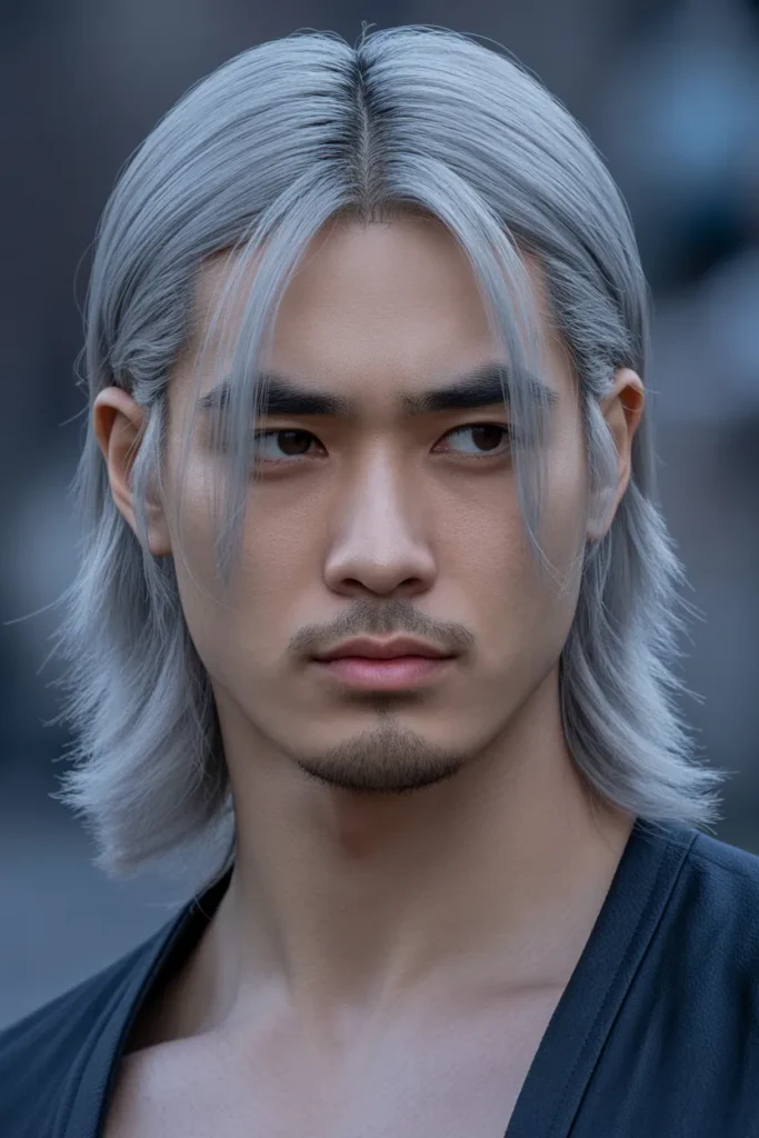 Straight Mid-Length Hair (Sesshomaru Inspired)