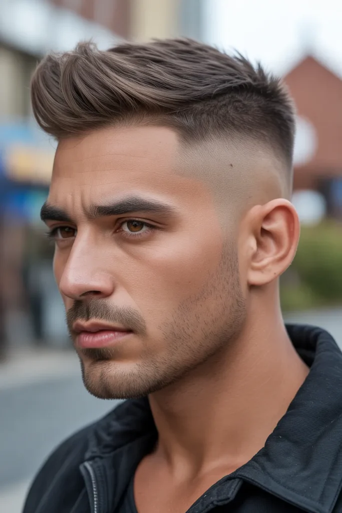 Taper Fade with Faux Hawk
