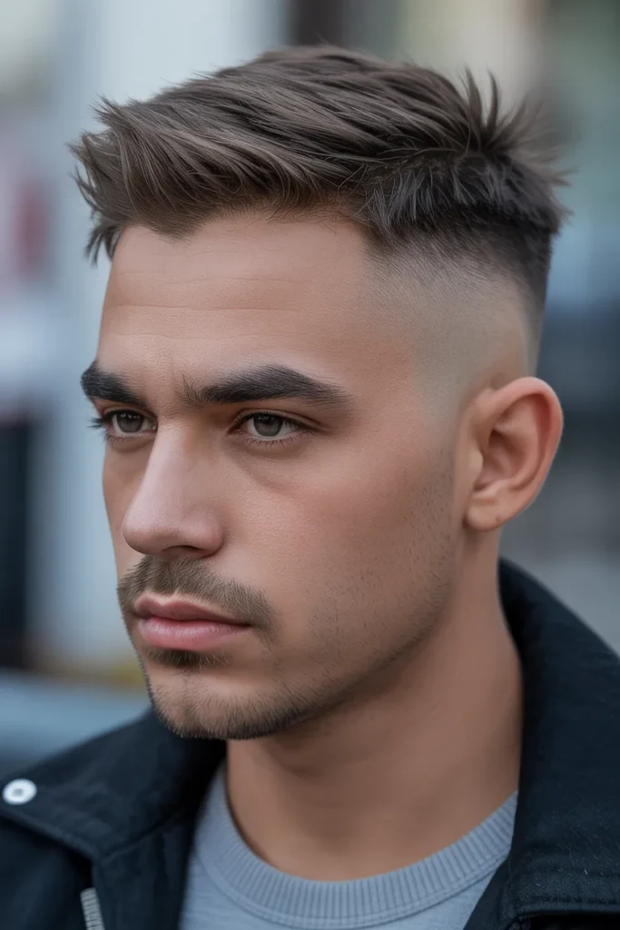 Taper Fade with Textured Top