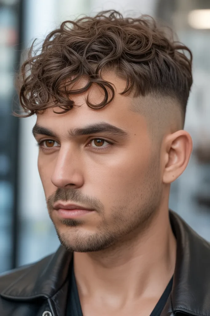 Textured Crop with Short Fringe