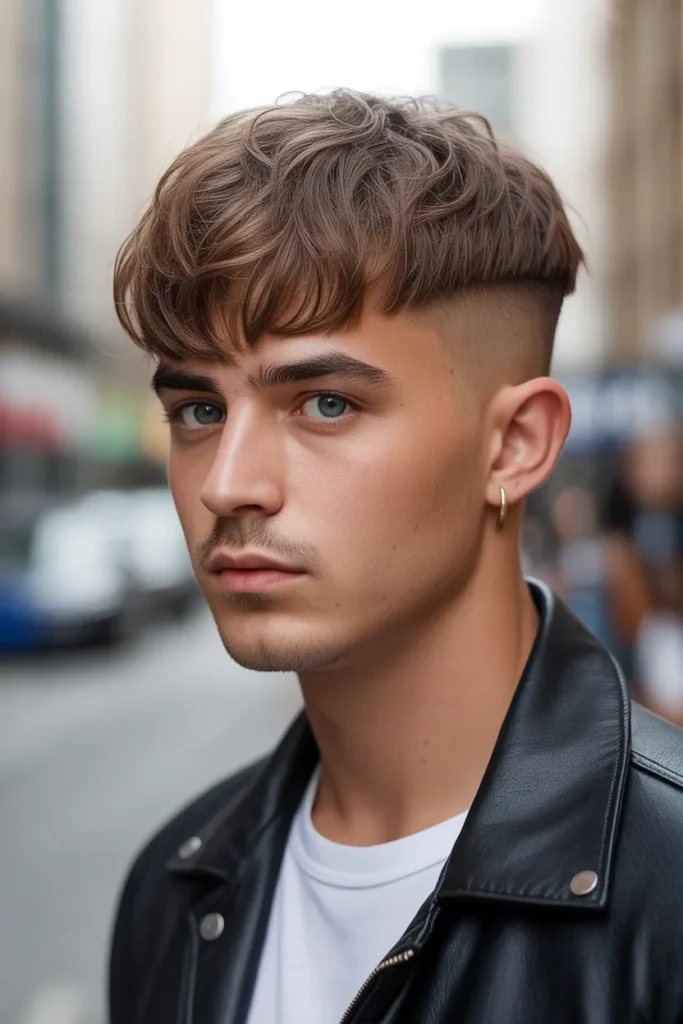 Textured French Crop with Fringe