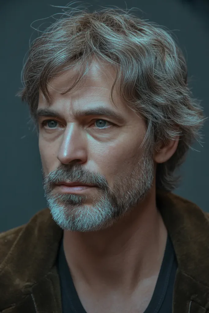 Textured Shag with Beard