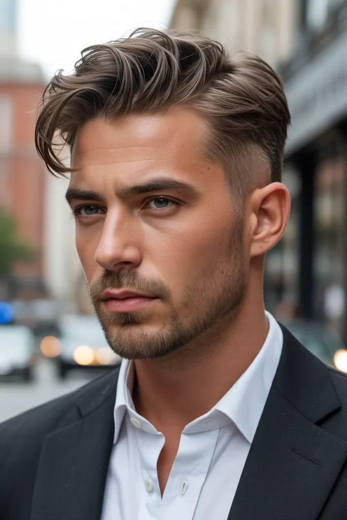 Textured Slick Back