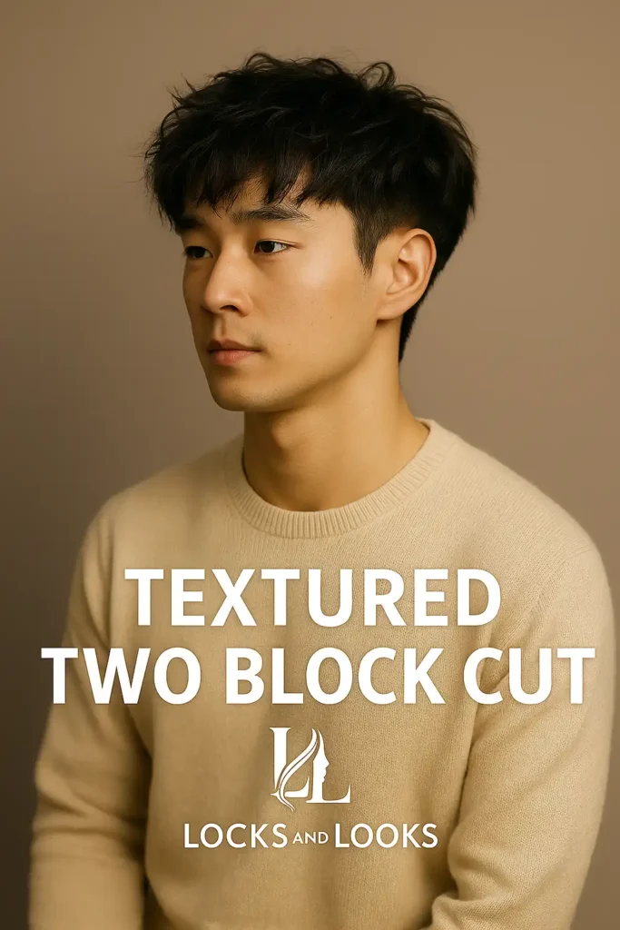 Textured Two Block Cut