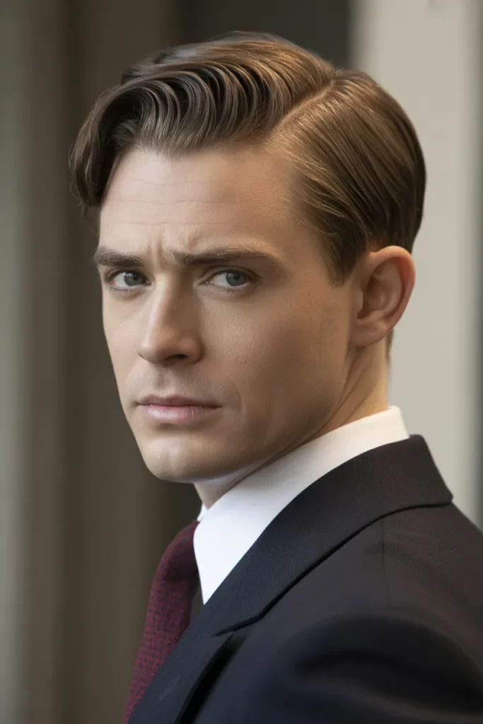 The British Gentleman’s Side Part