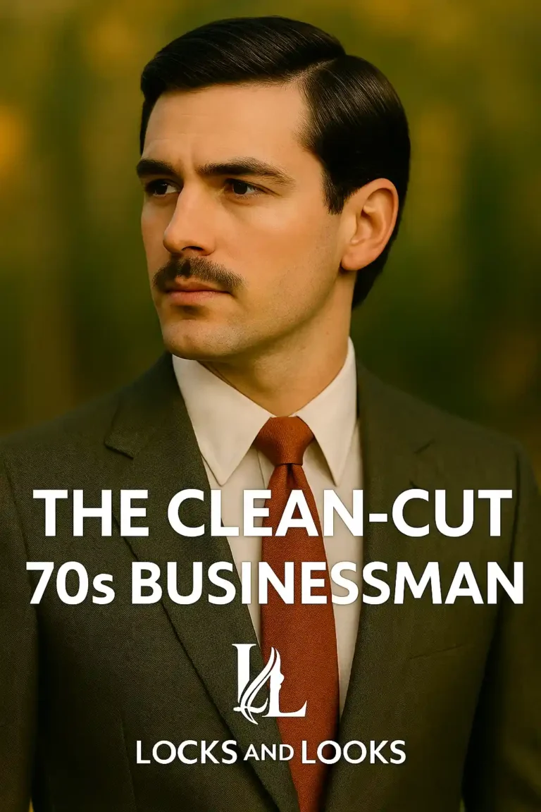 The Clean-Cut 70s Businessman