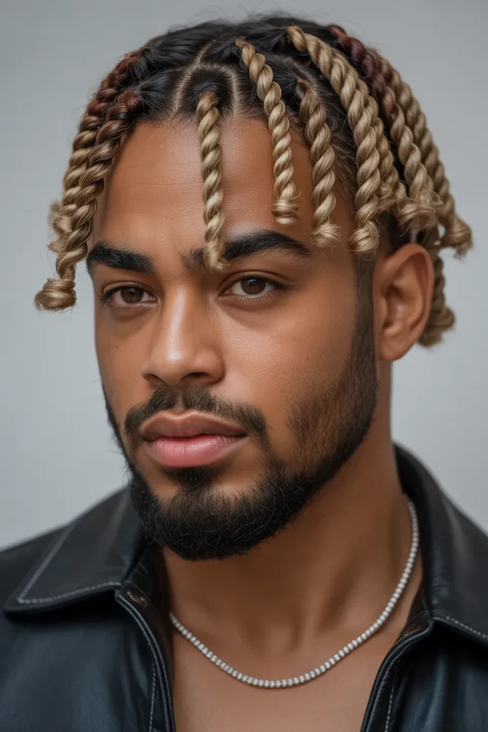 Twist Braids with Color