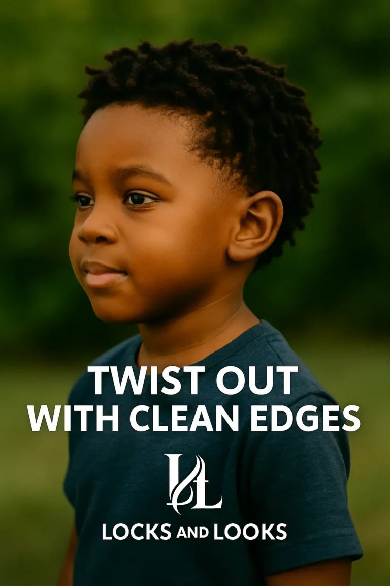 Twist Out with Clean Edges