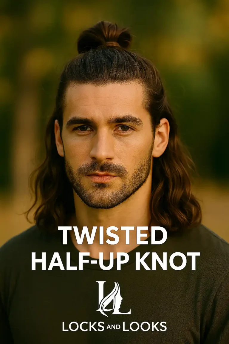 Twisted Half-Up Knot