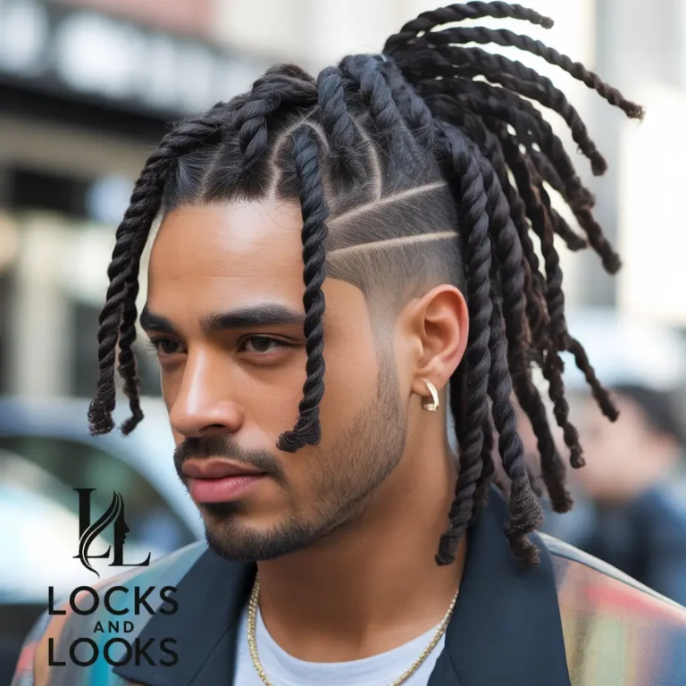 Twisted High Ponytail