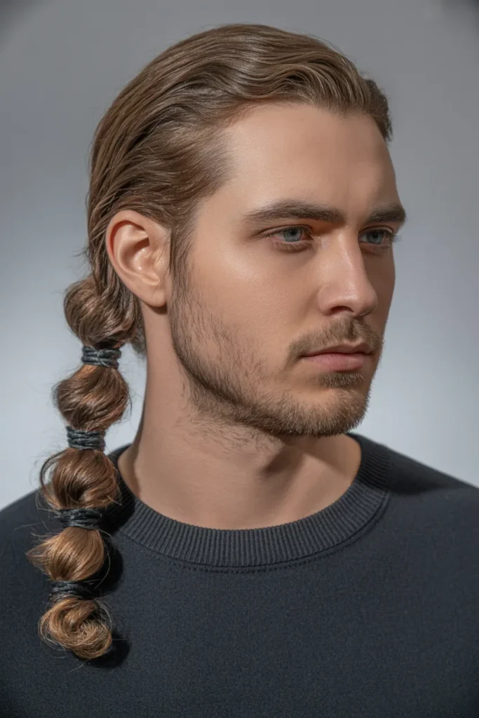 Twisted Low Ponytail