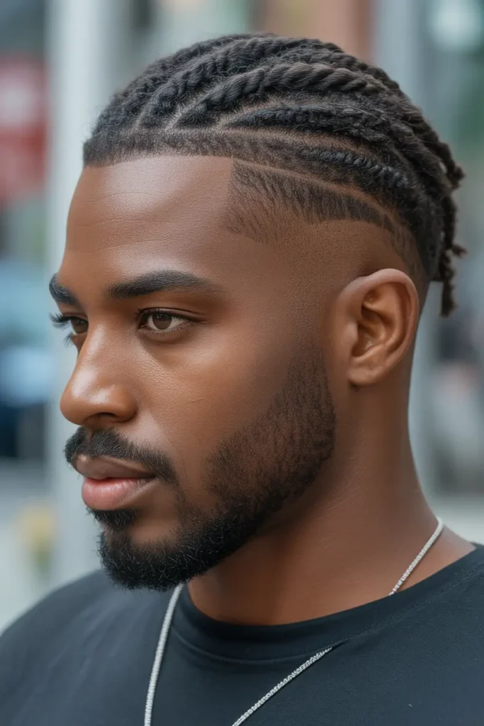 Twists with Beard Blend