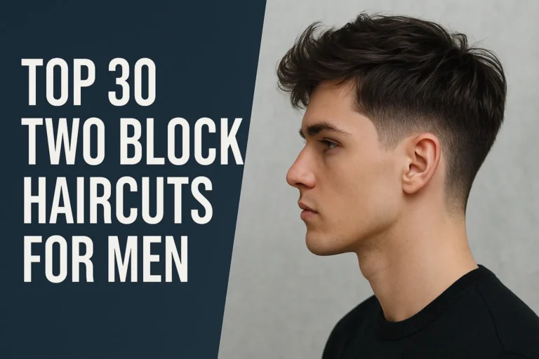 Two Block Haircuts for Men