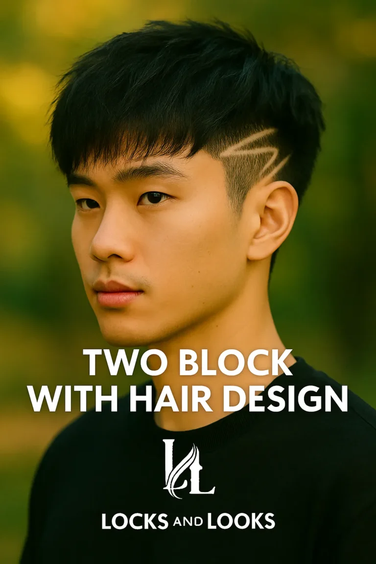 Two Block with Hair Design