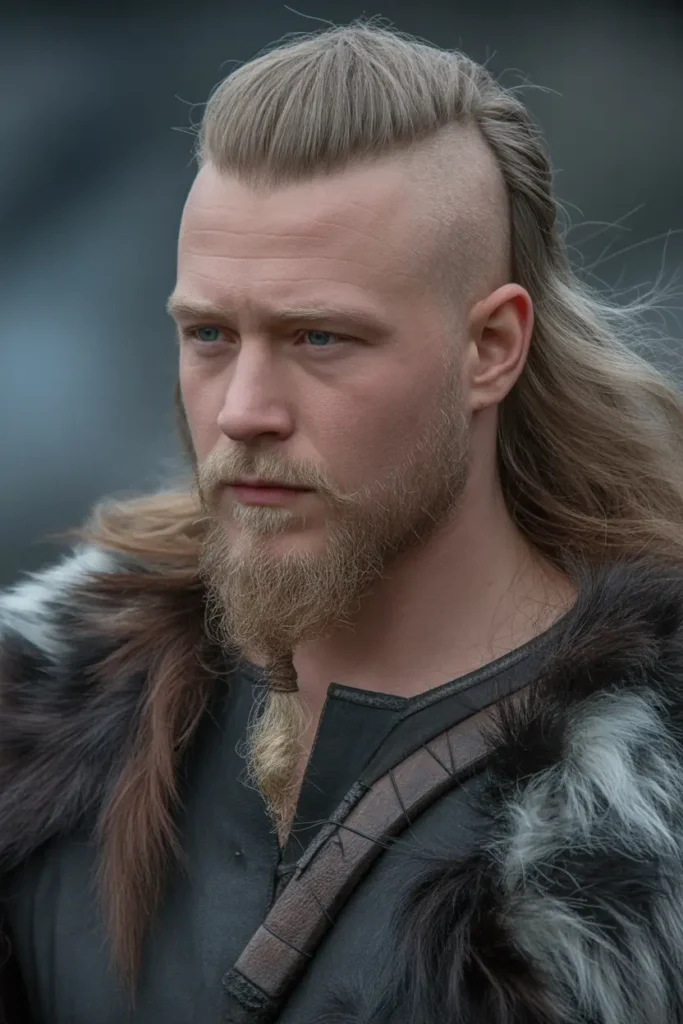 Undercut with Flowing Locks