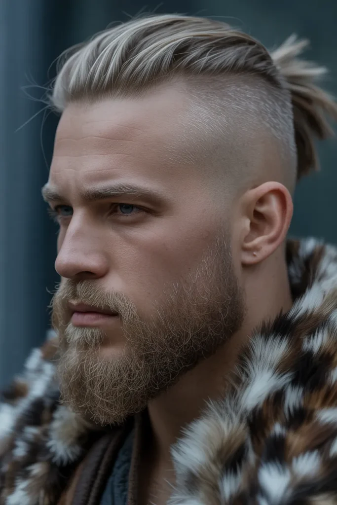 Viking Fade with Beard Blend