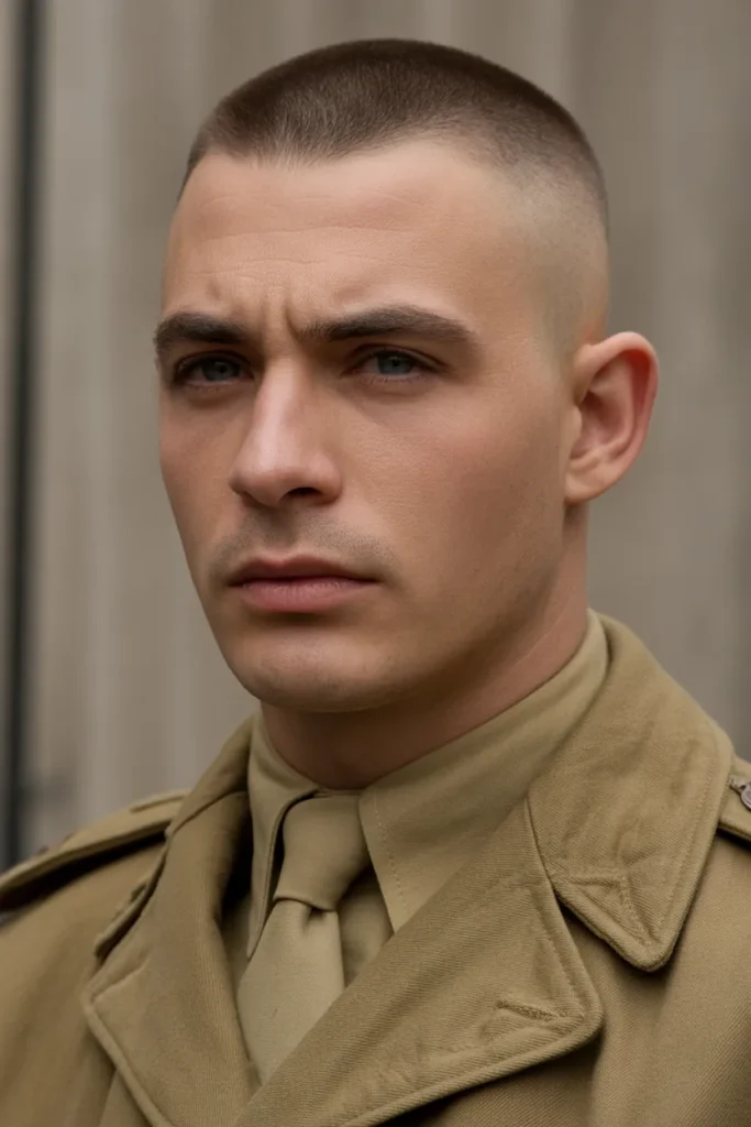 Vintage Military Crew