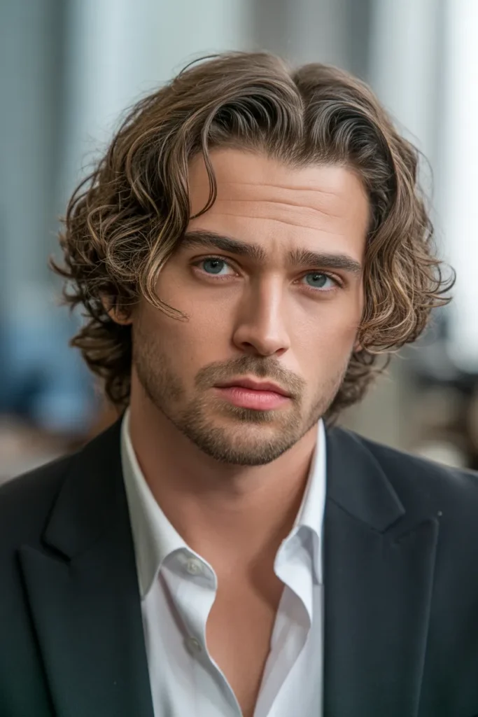 Wavy Curtain Haircut