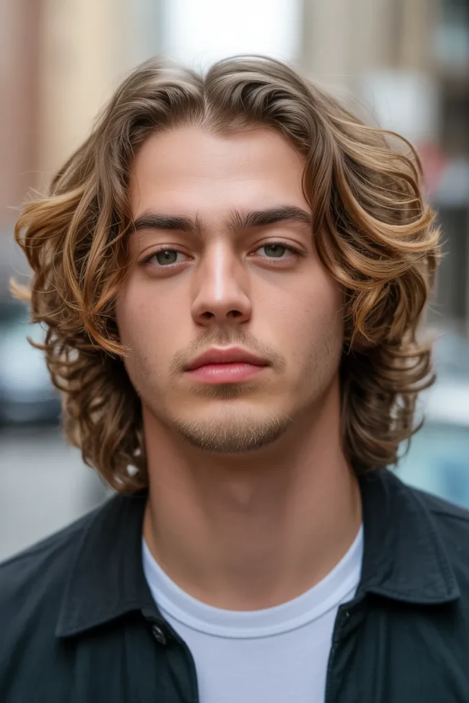 Wavy Medium-Length Layers