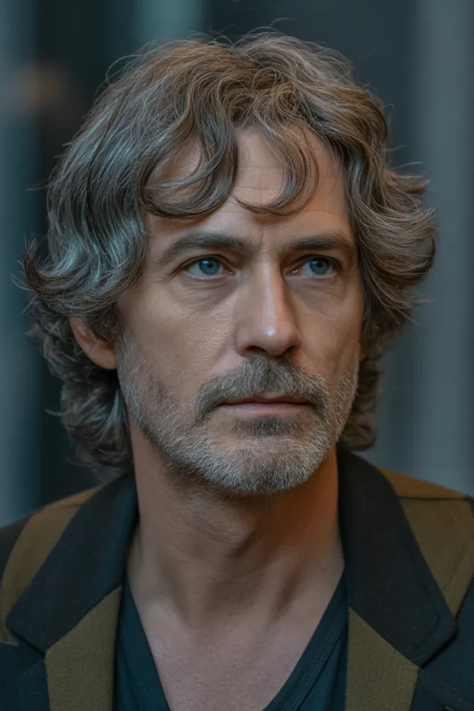 Wavy Medium-Length Shag