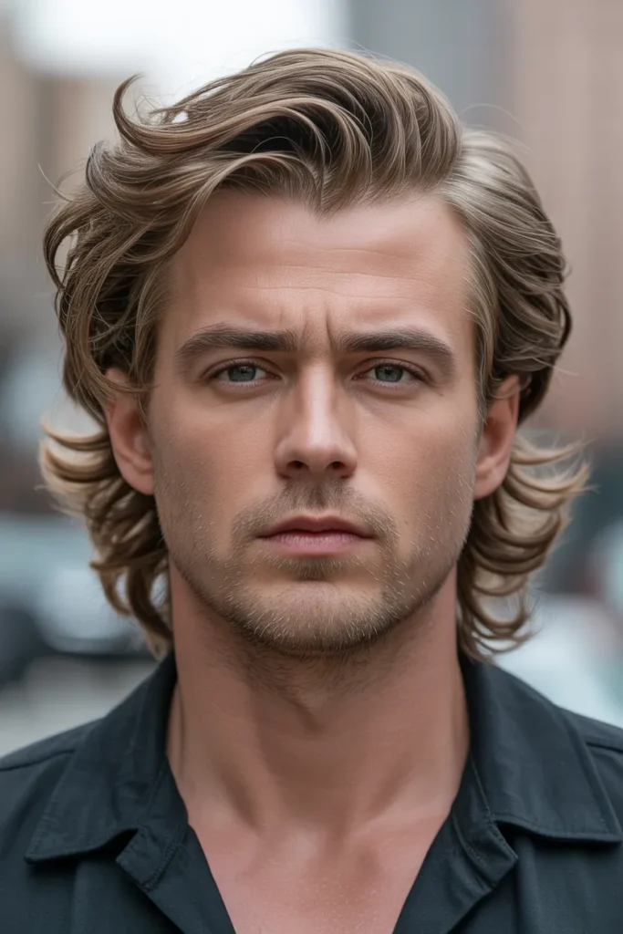 Windswept Brush Back