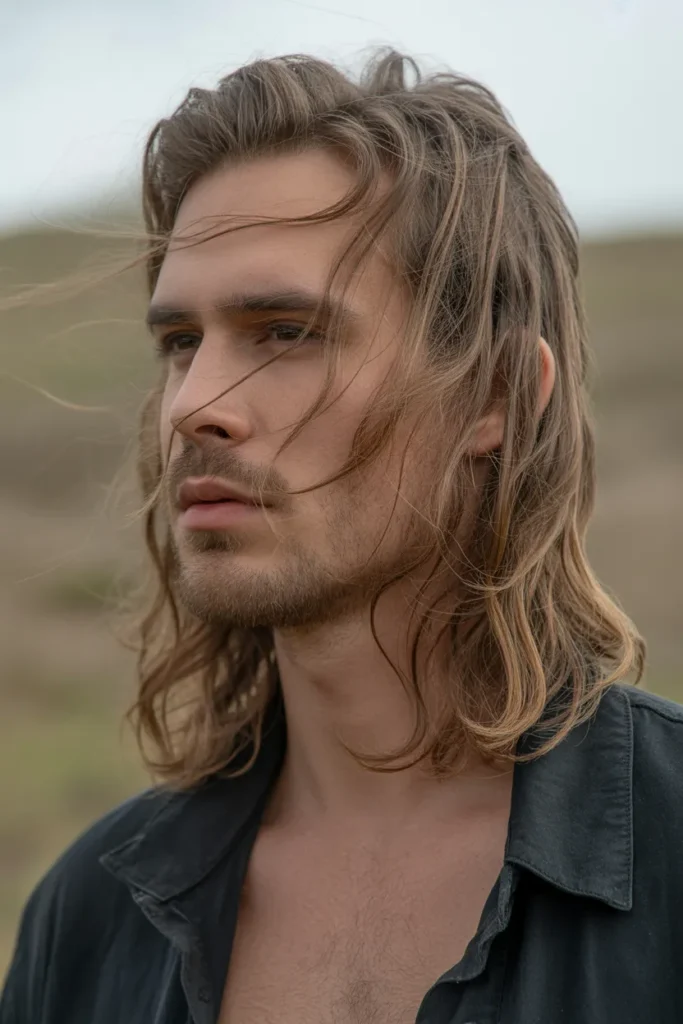 Windswept Shoulder Cut