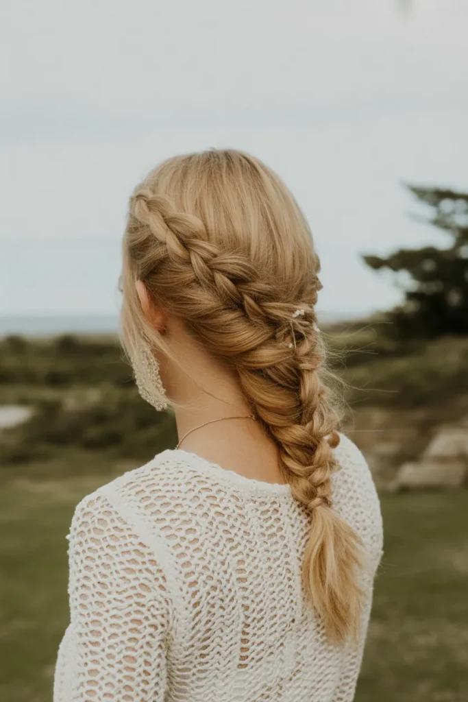 Boho Braided Ponytail