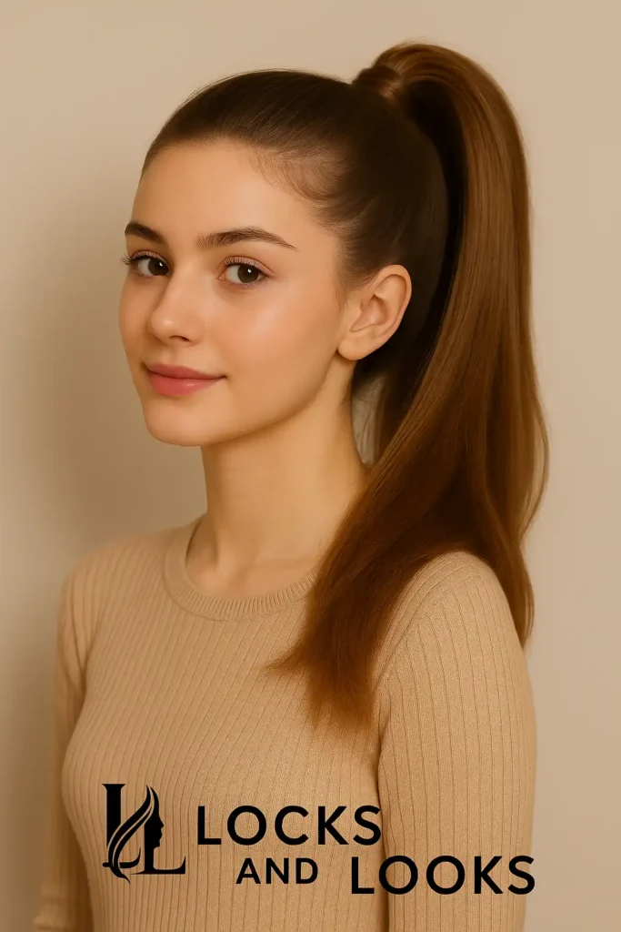 Classic High Ponytail
