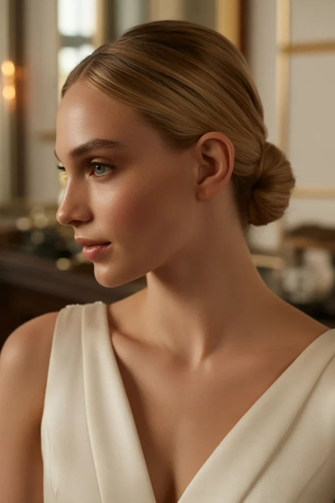 Classic Low Chignon