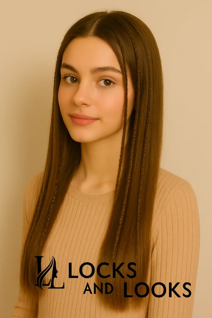 Long Hair with Micro Braids