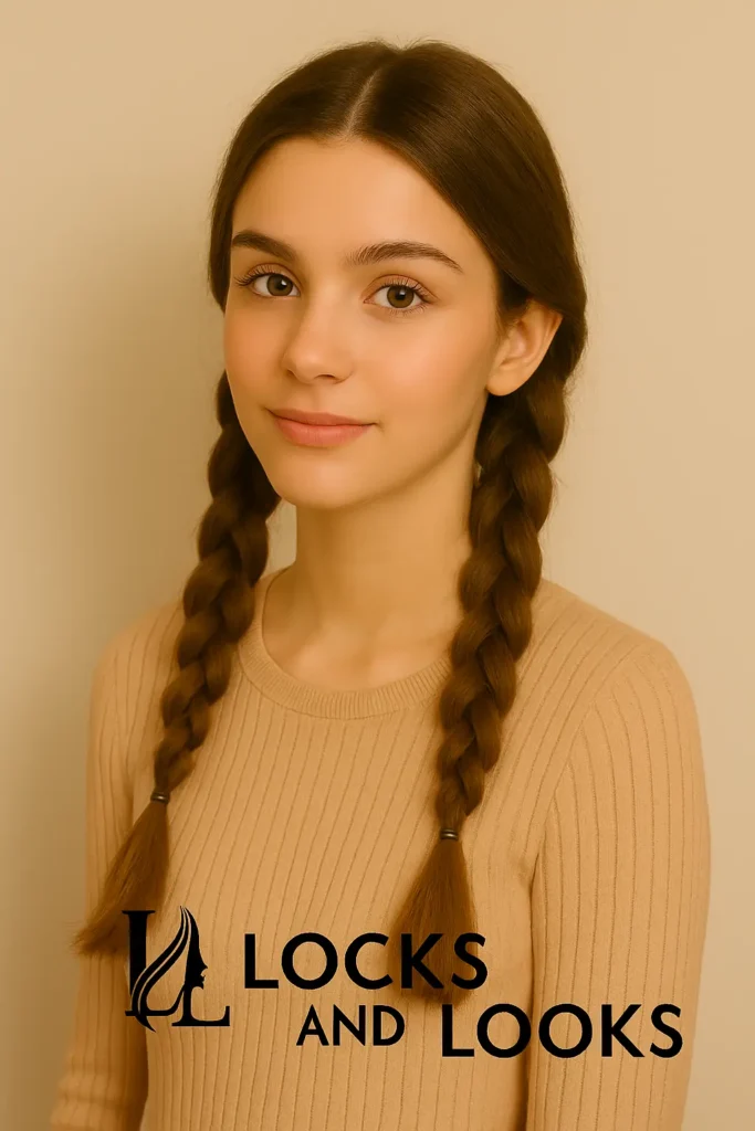 Loose Braided Pigtails