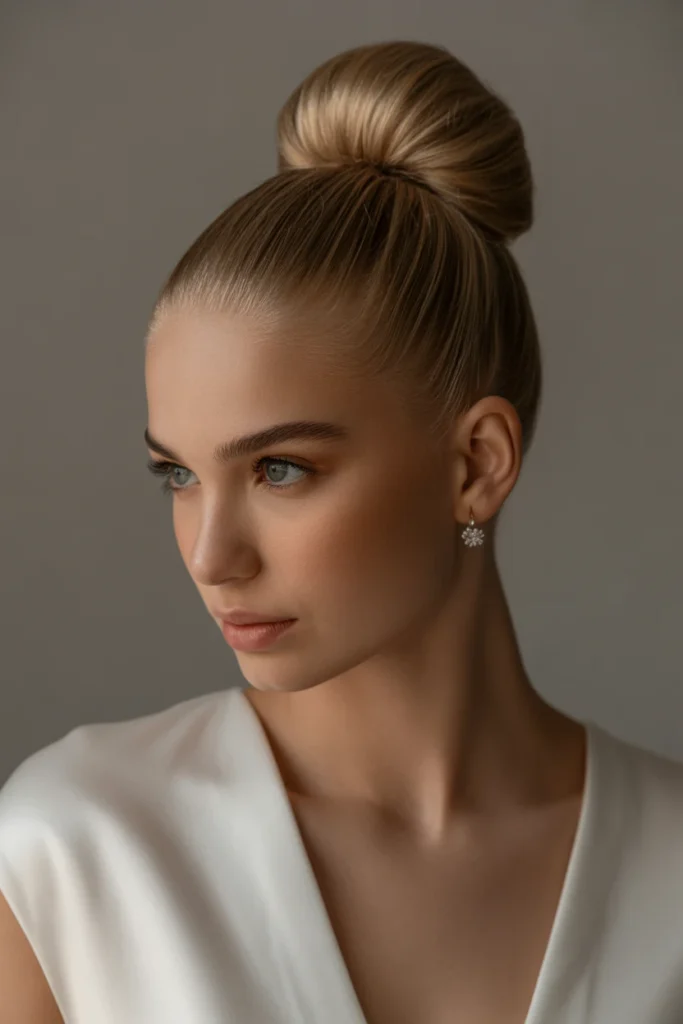 Polished High Bun