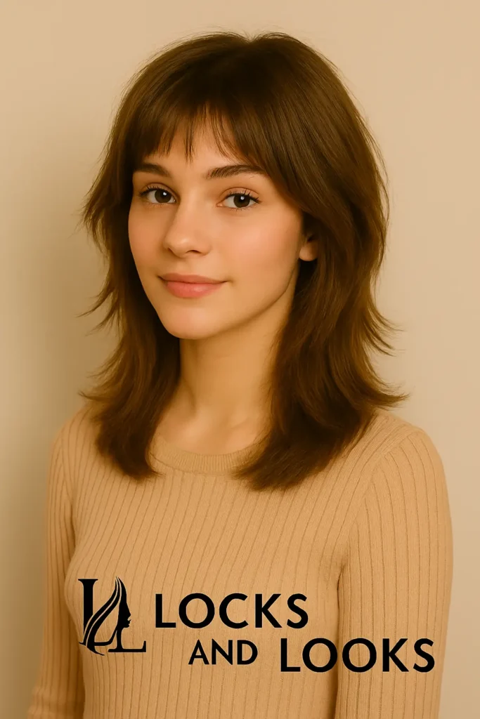 Shaggy Shoulder-Length Cut