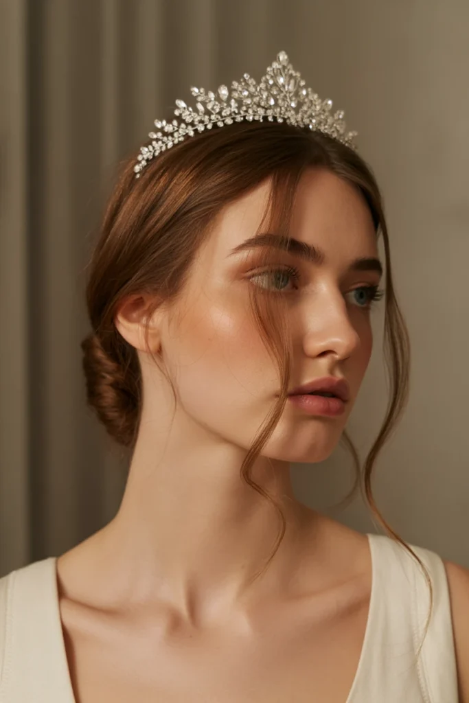 Statement Hair Accessories with Simple Styles