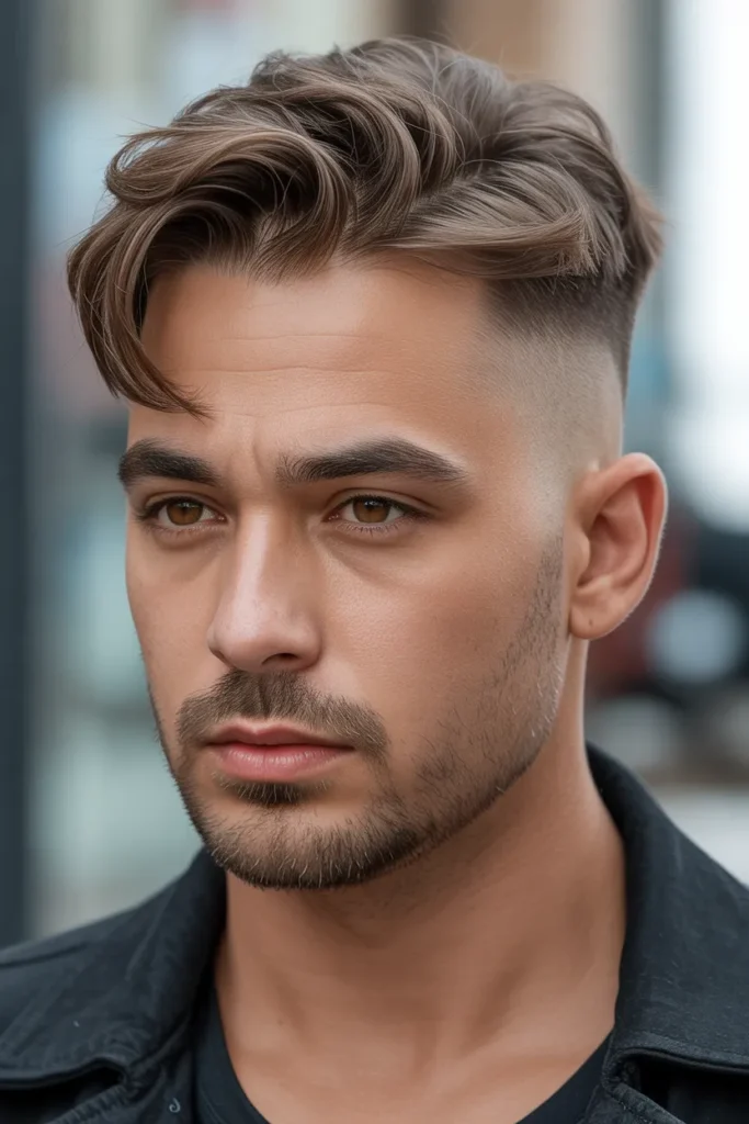 Low Fade with Medium Layers