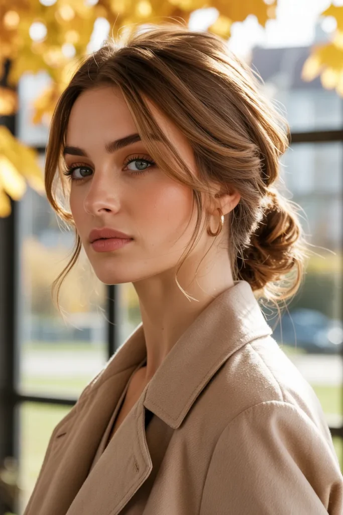 Low Messy Chignon