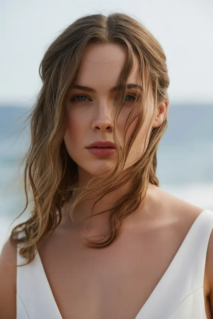 Beachy Bridal Waves