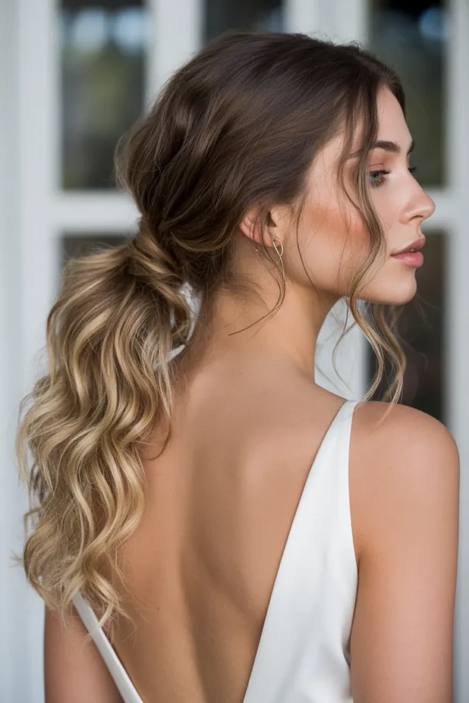 Boho Textured Ponytail