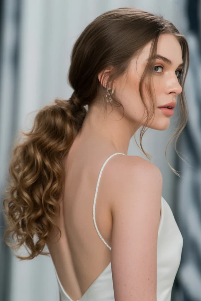 Curly Romantic Ponytail