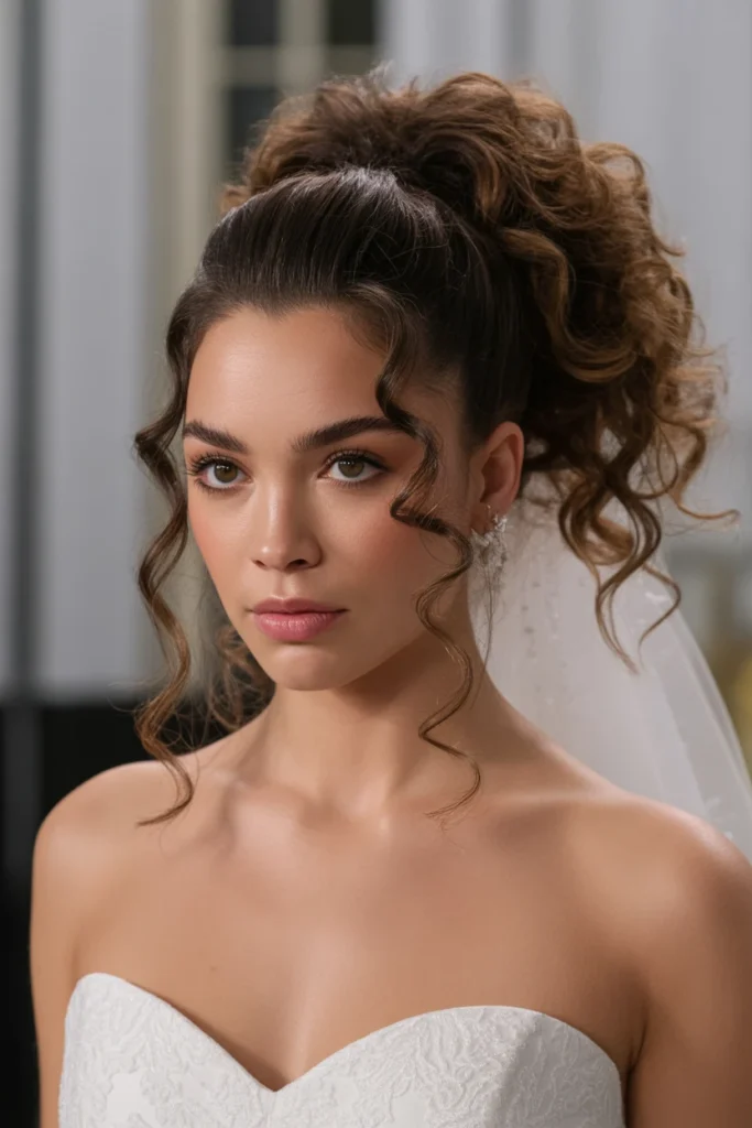 High Ponytail with Volume