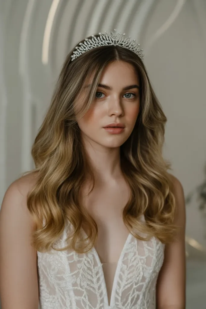 Long Layered Waves with Tiara