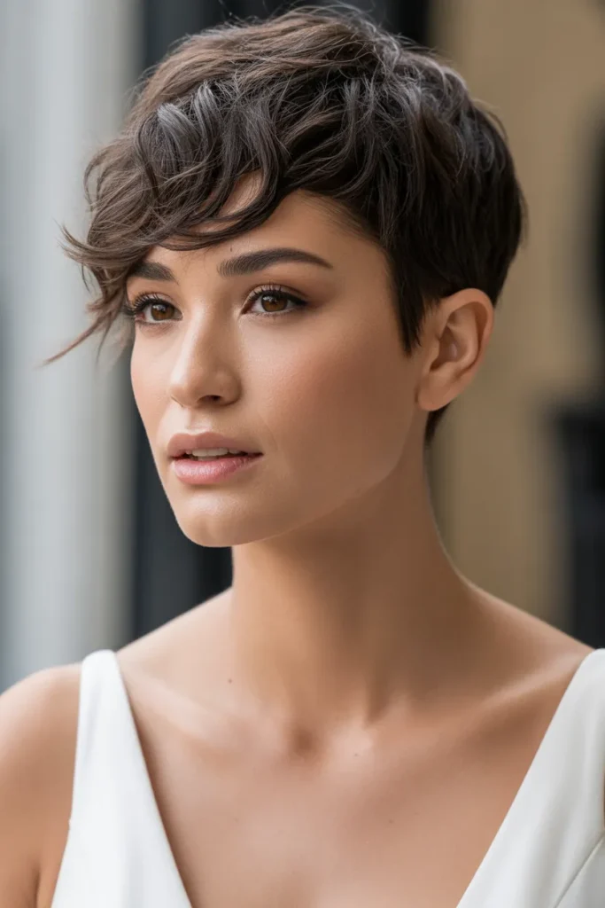 Messy Pixie with Texture