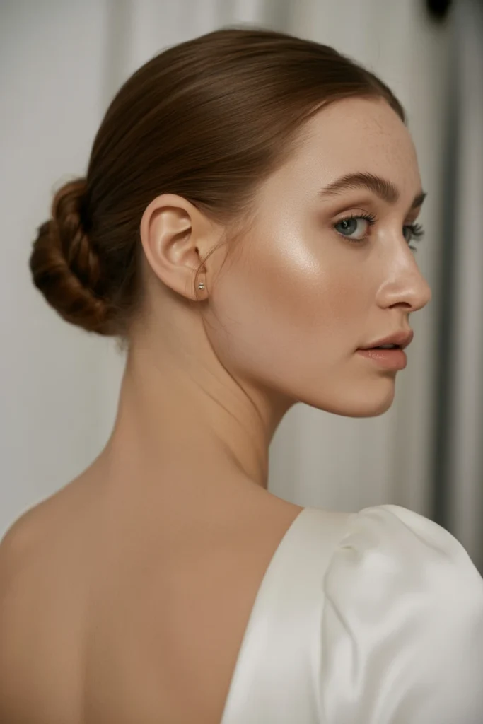 Minimalist Bridal Bun