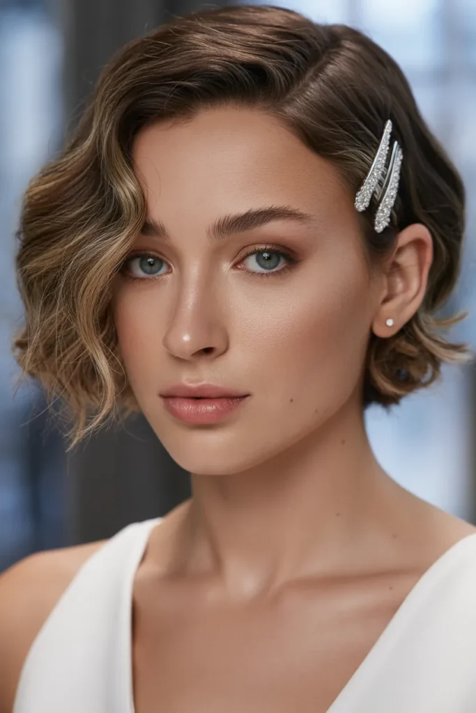 Side-Parted Waves with Clip