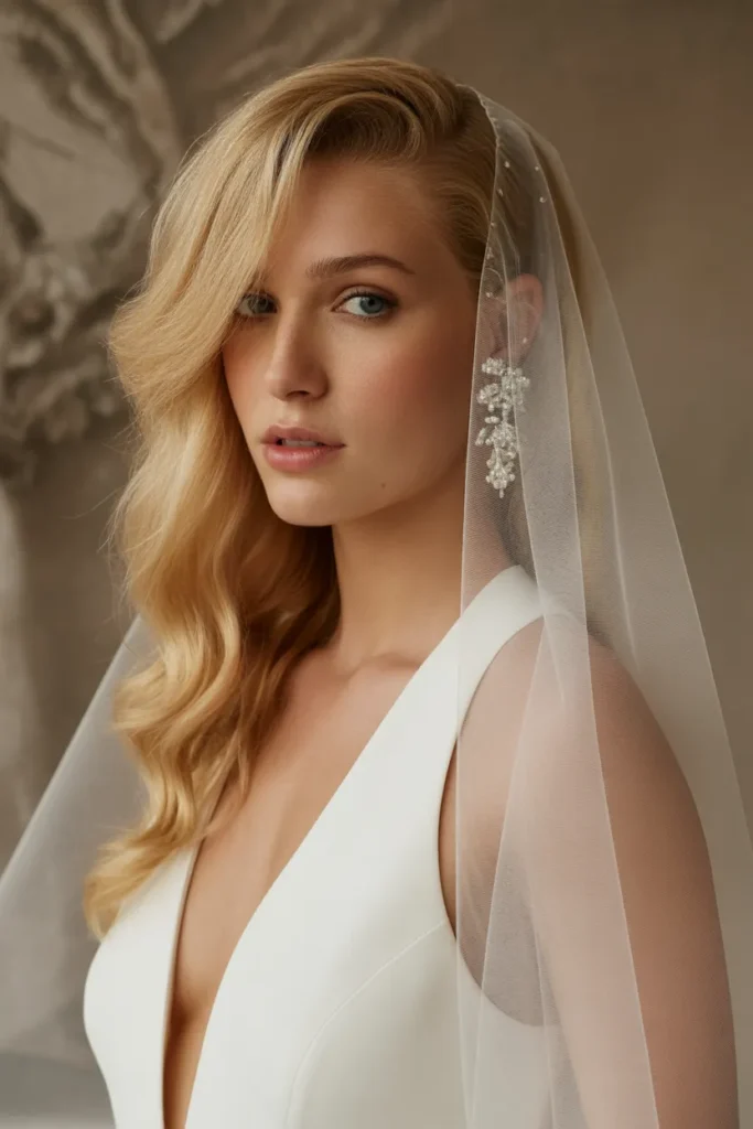 Side-Swept Waves with Veil