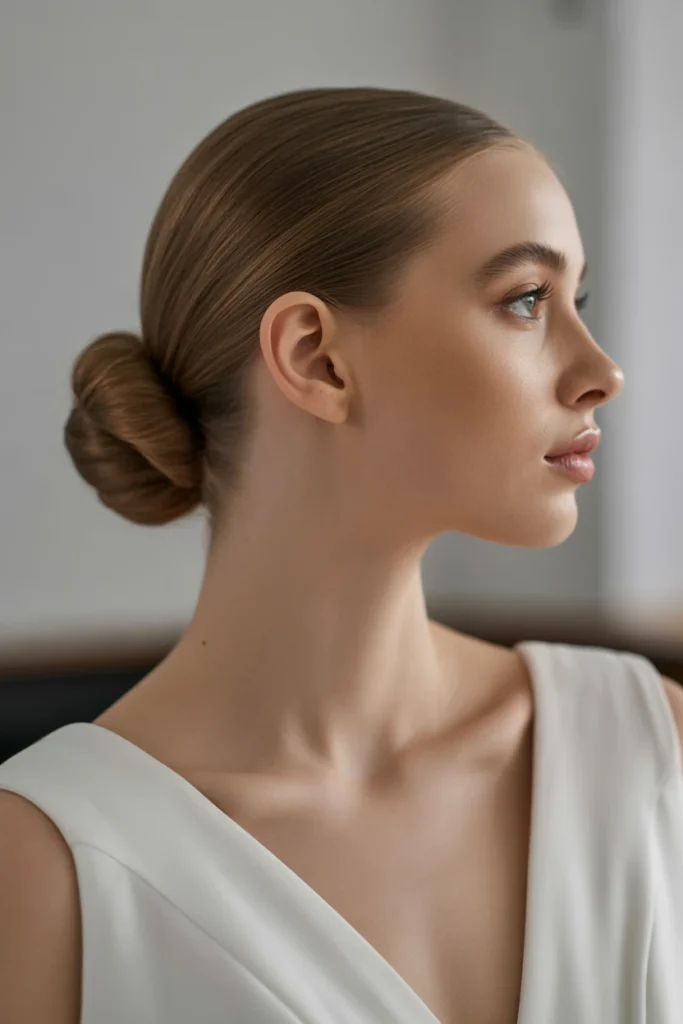 Sleek Bridal Bun
