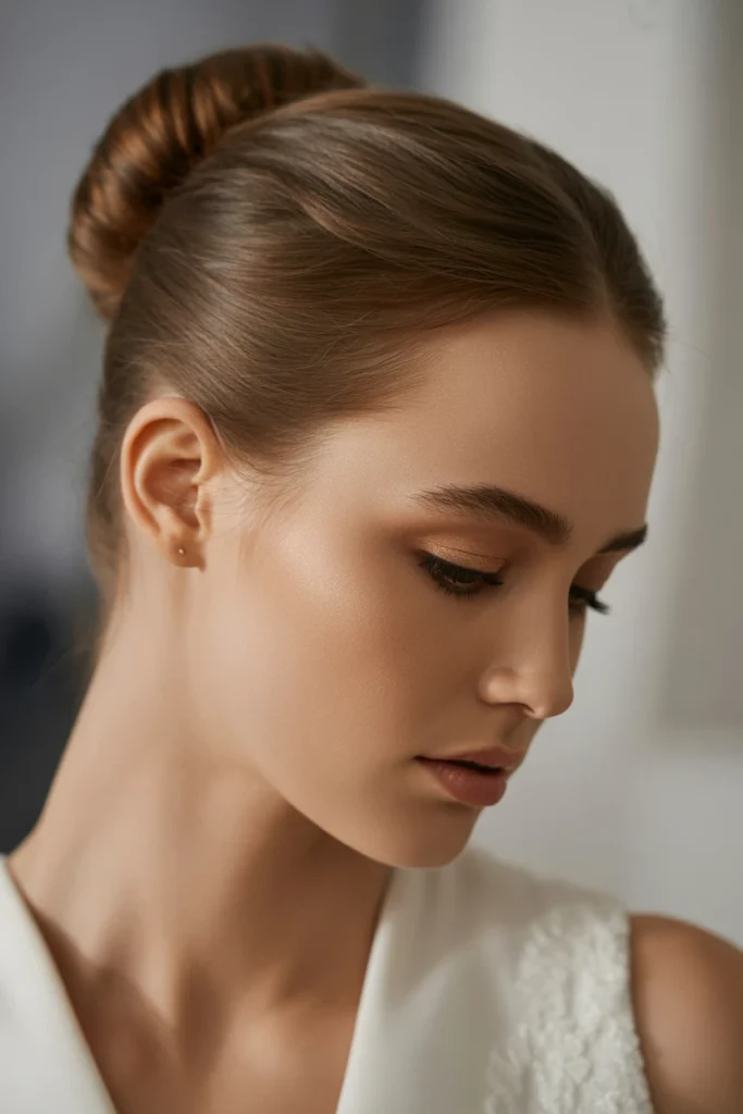 Sleek Bridal Bun