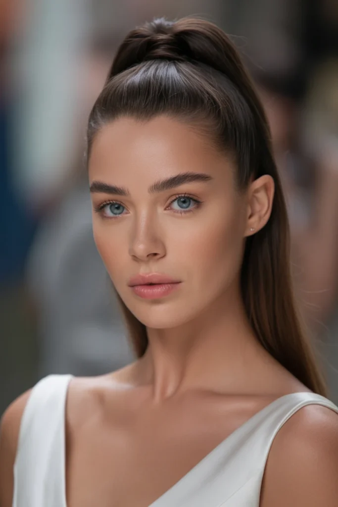 Sleek High Ponytail
